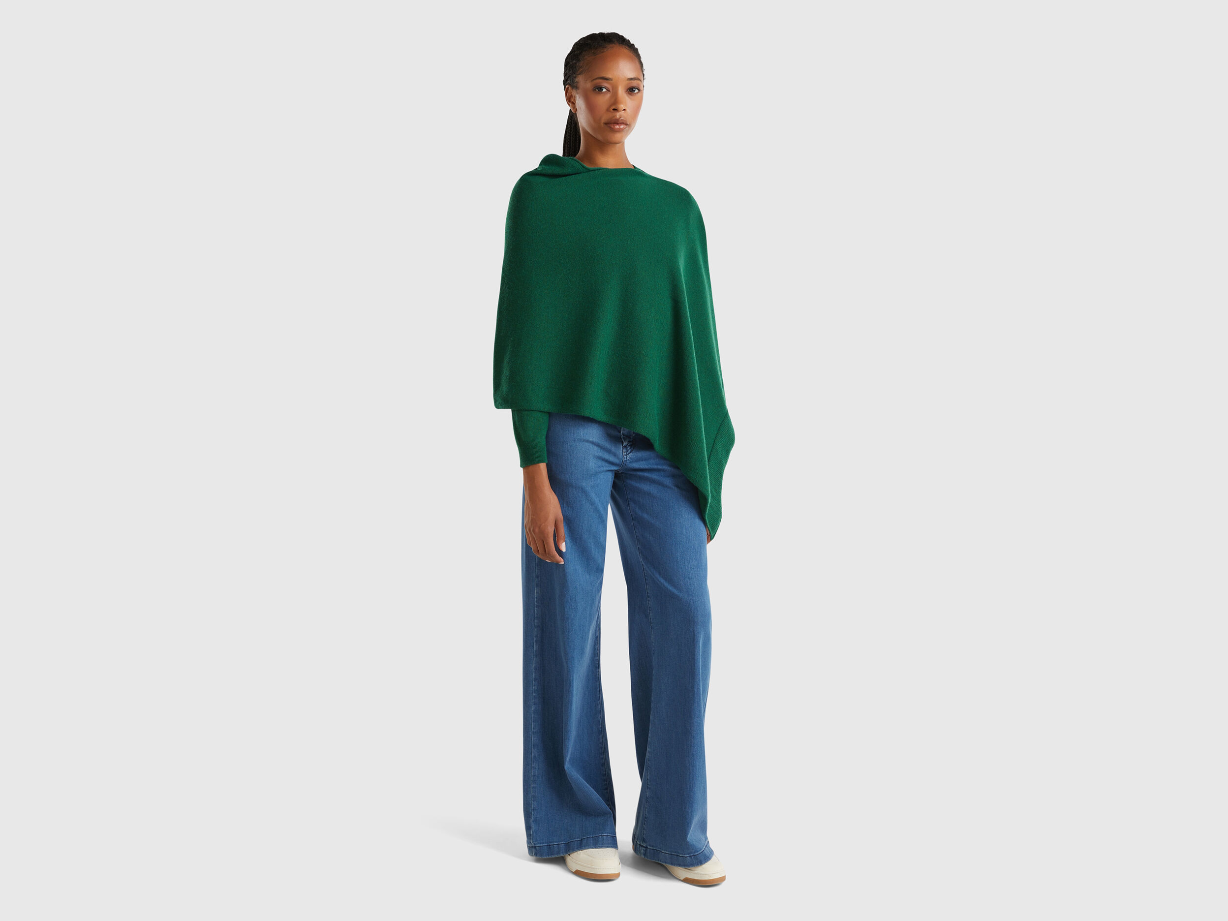 Poncho cachemire femme clearance