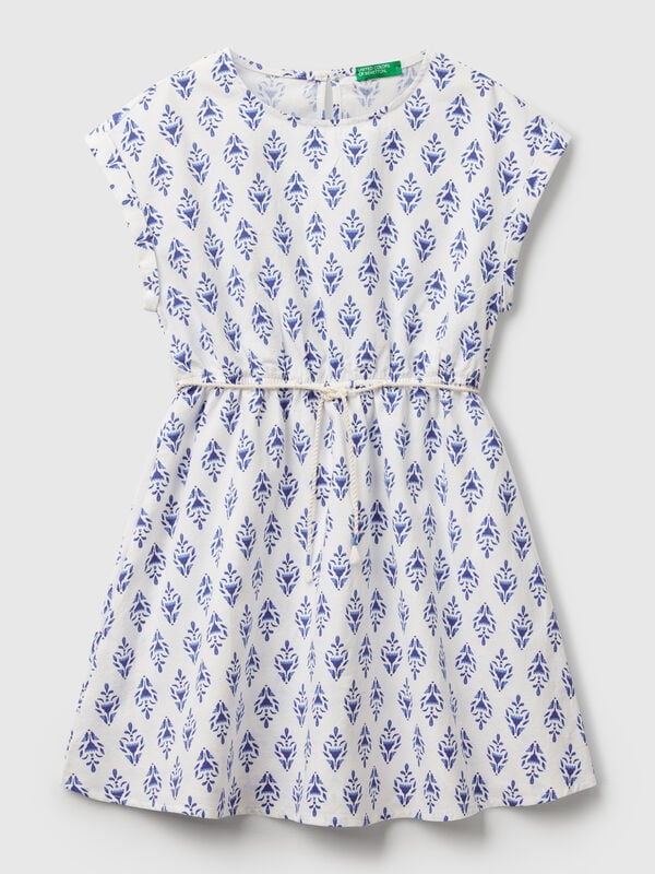 Robe évasée à motifs Filles