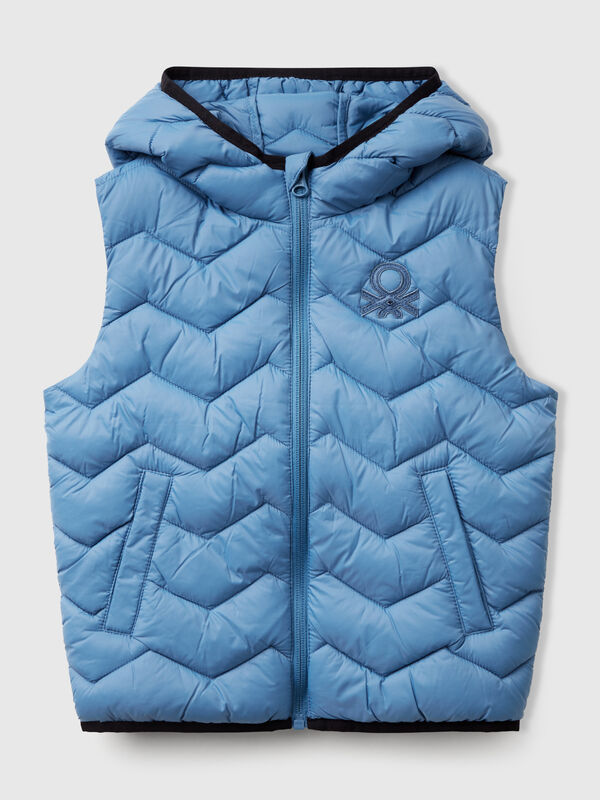 Gilet rembourré avec capuche Garçon