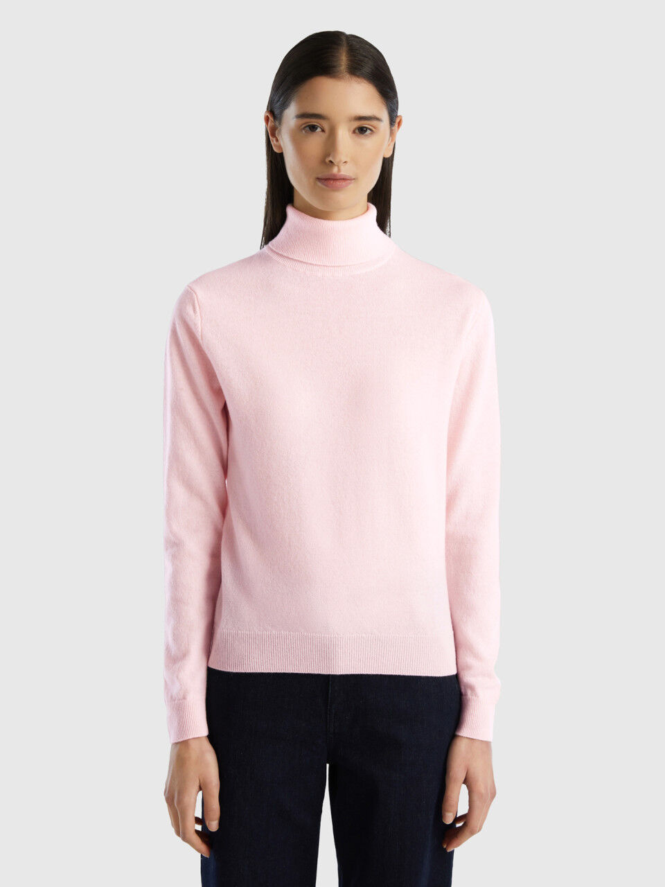 Pulls Col Montant Laine M rinos Femme 2024 Benetton