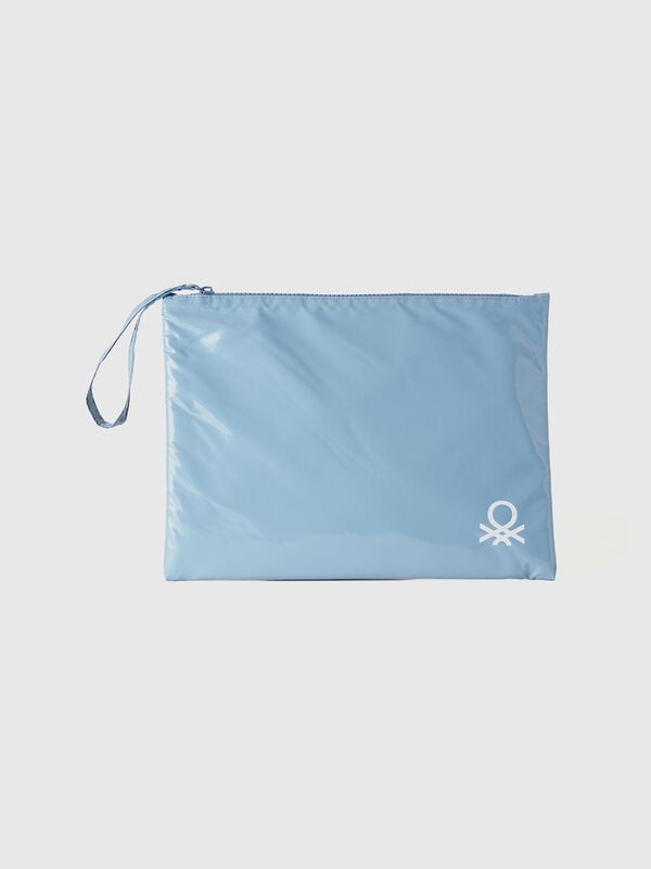 Grande pochette à logo