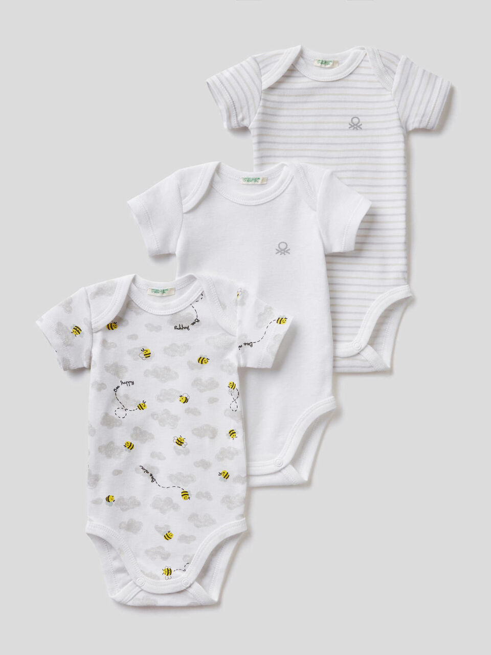 Lot de bodys en coton bio image number 1