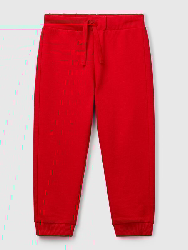 Pantalon en coton avec logo Garçon