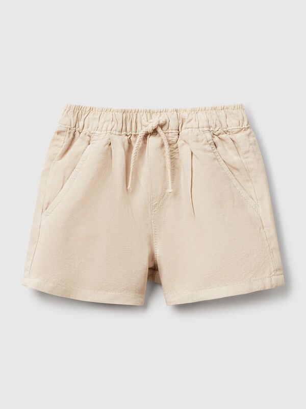 Short en lin mélangé Naissancede