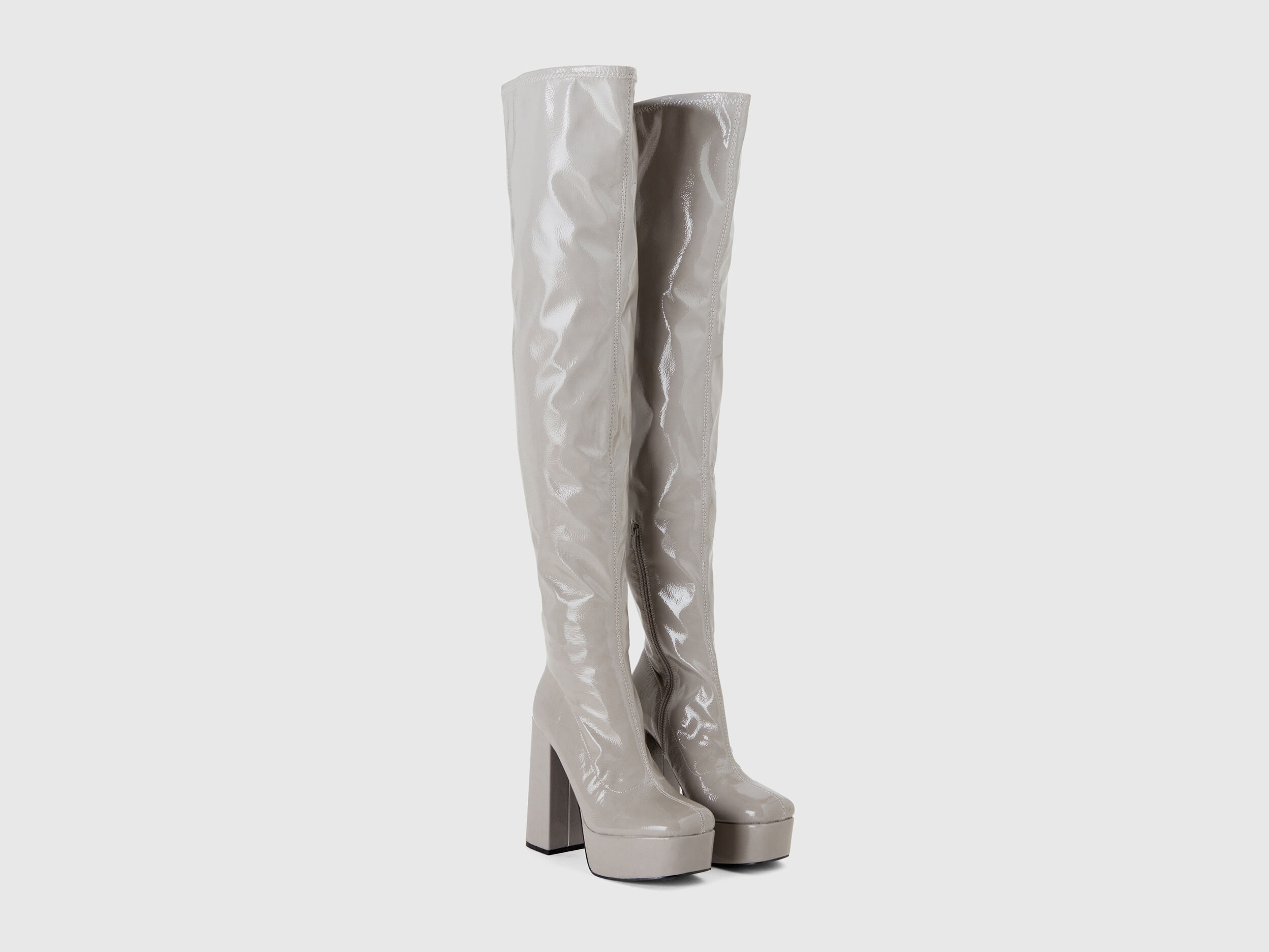 Bottes grises hot sale