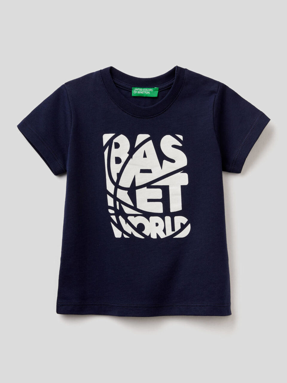 T-shirt imprimé en coton bio image number 1