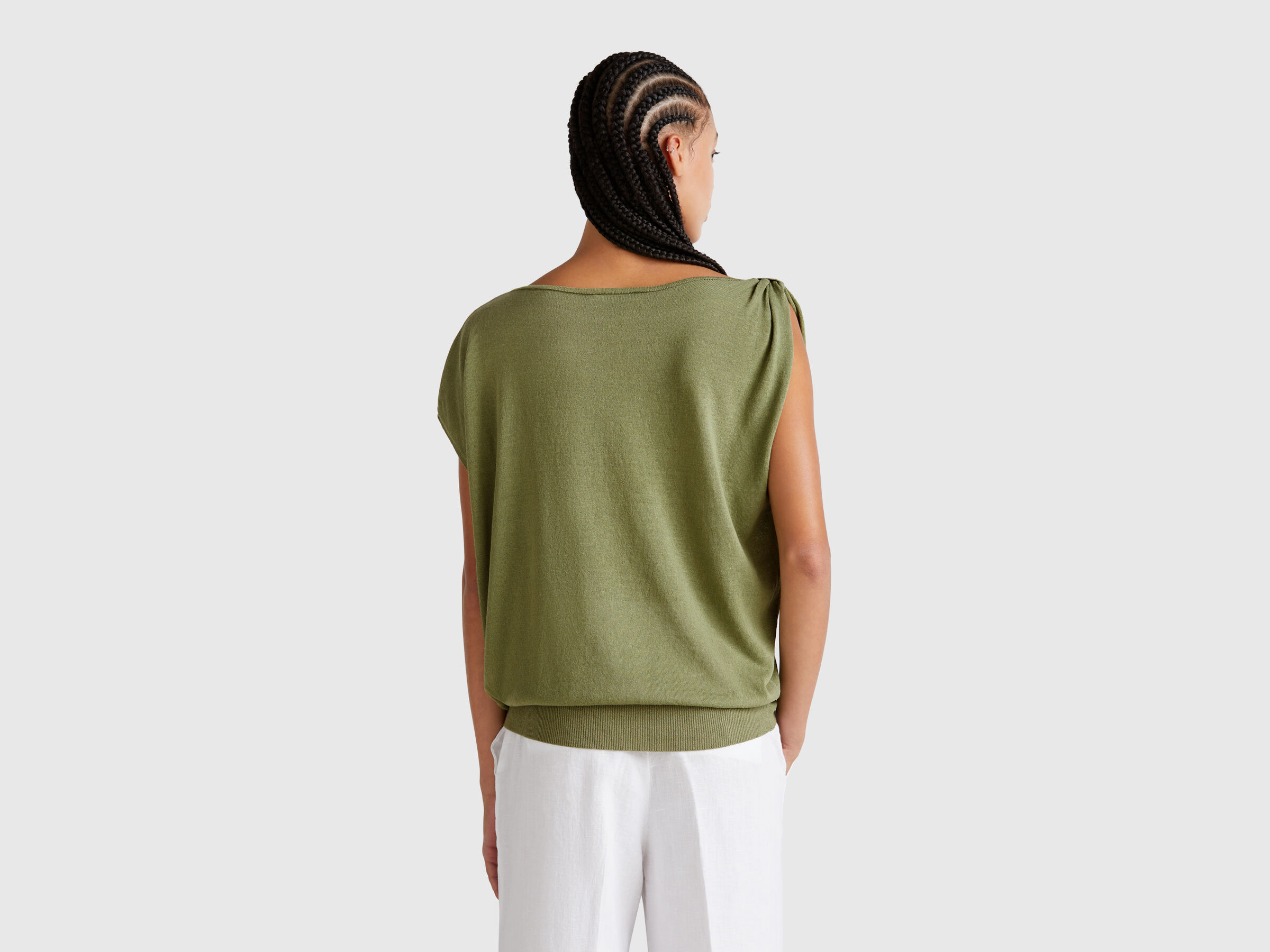 BOAT-NECK SWEATER. Femme image number 1