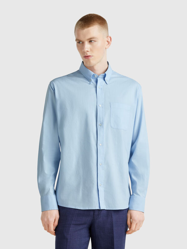 Chemise boutonnée coupe classique Homme