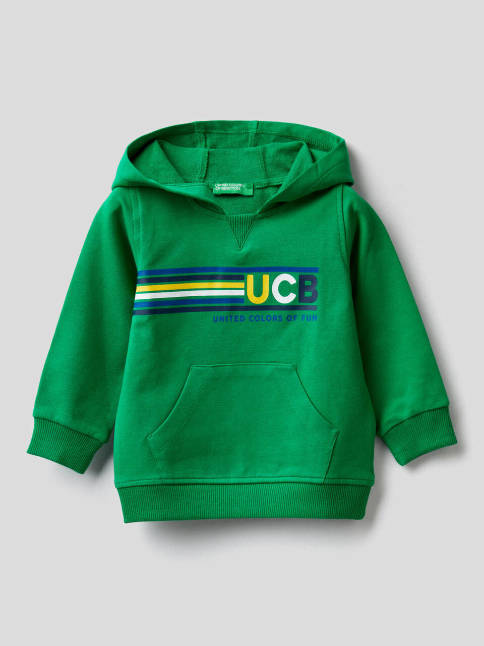 Sweat avec capuche en coton stretch image number 1