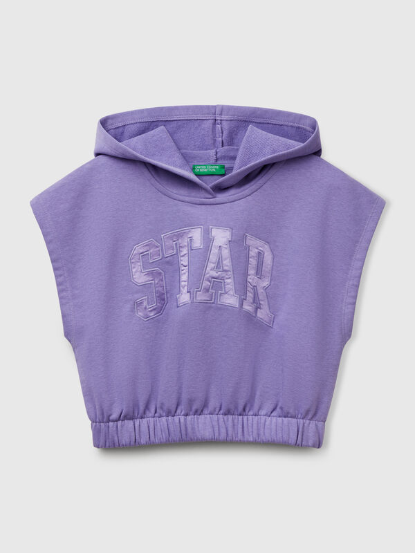 Sweat sans manches à capuche Filles