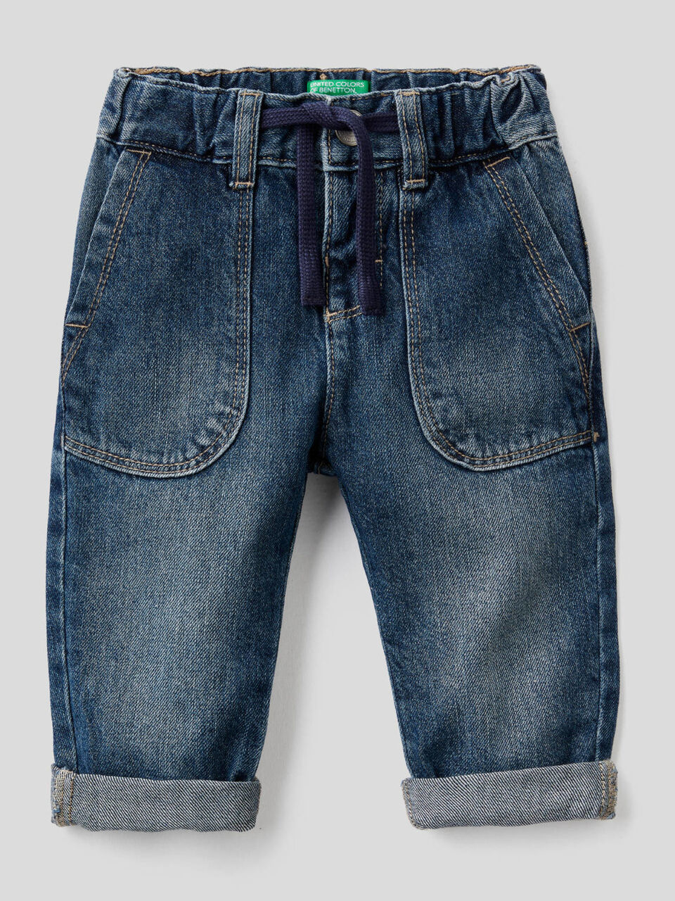 Jeans 100% coton avec grandes poches image number 1