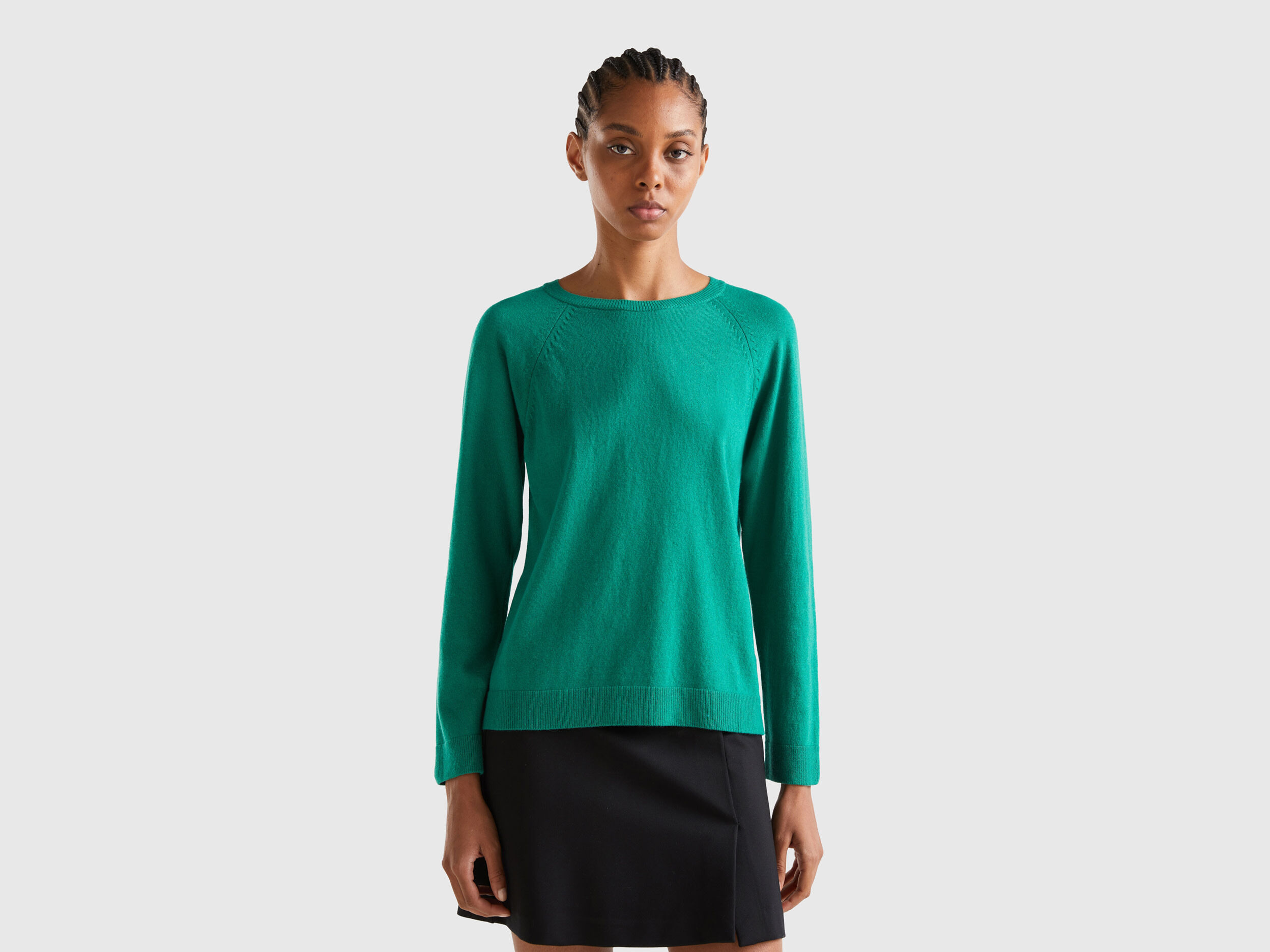Pull vert foret femme store