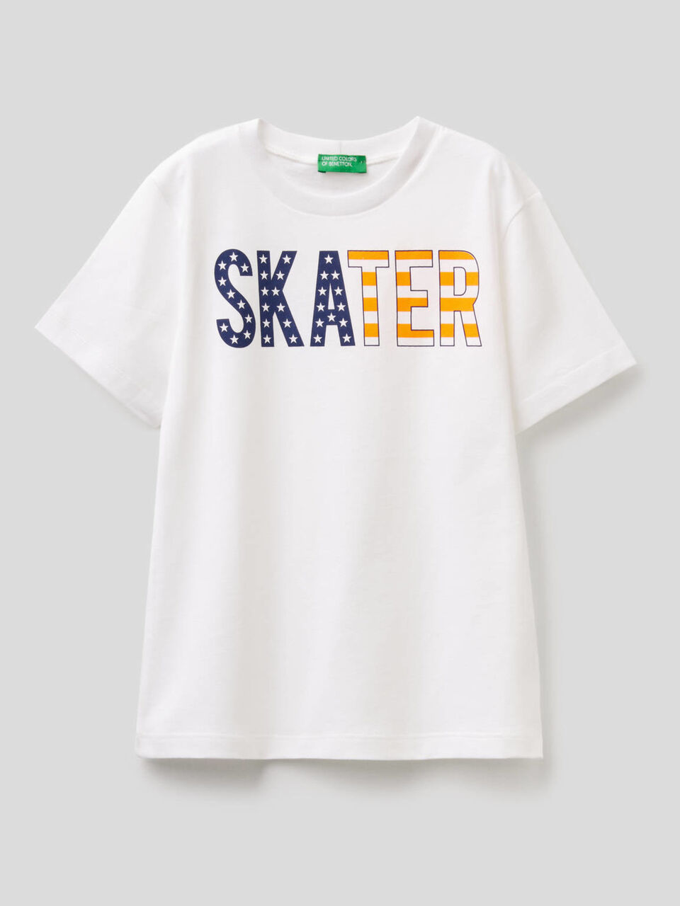 T-shirt en pur coton avec imprimé image number 1