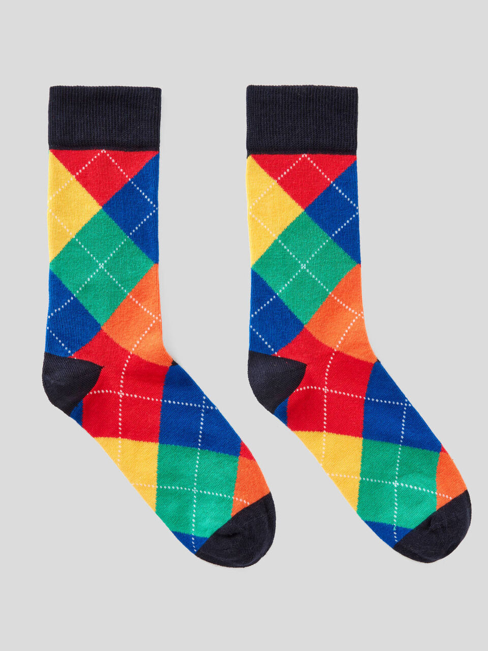 Chaussettes à motif hauteur 3/4 image number 1