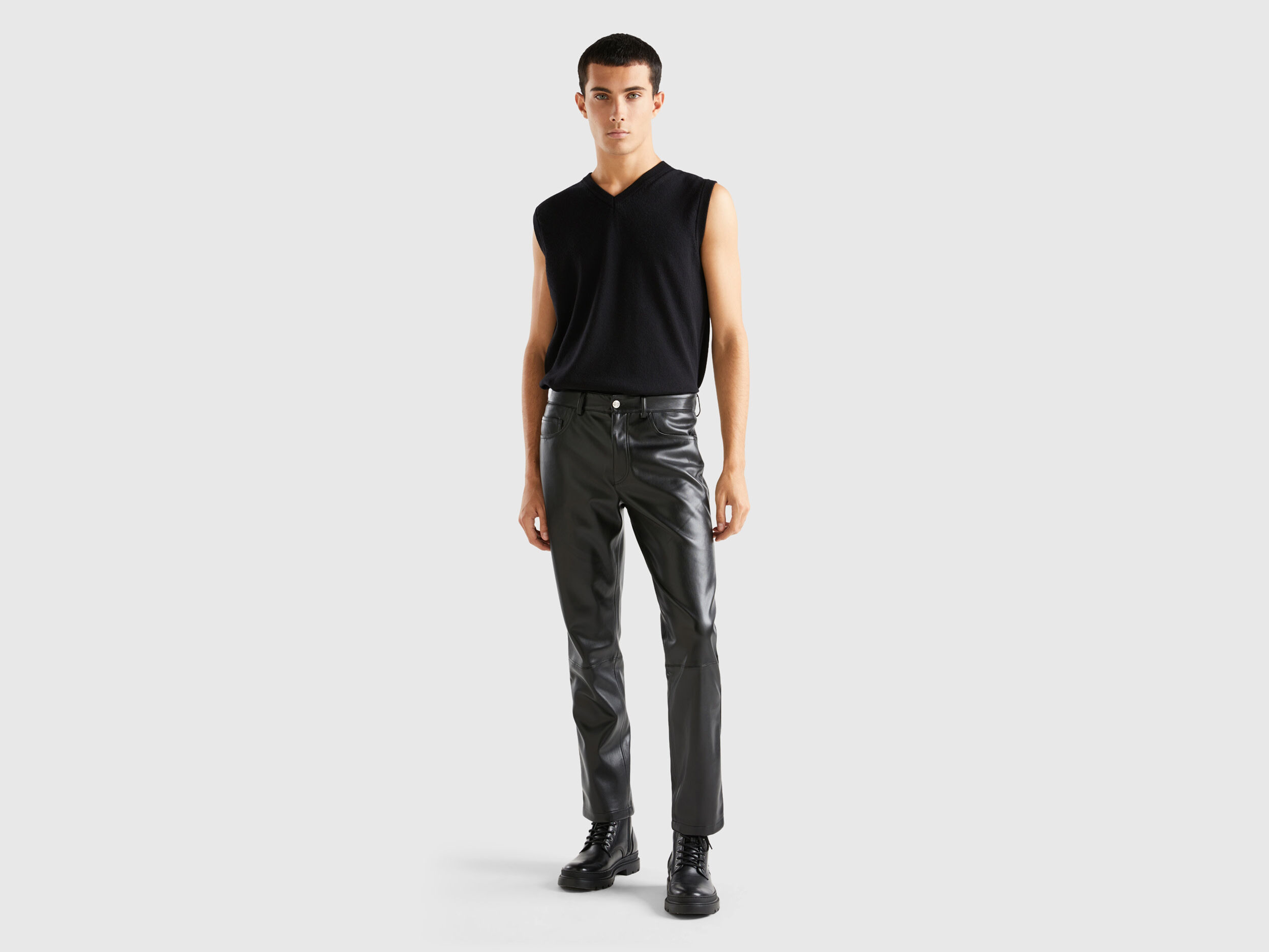 Pantalon best sale huilé homme