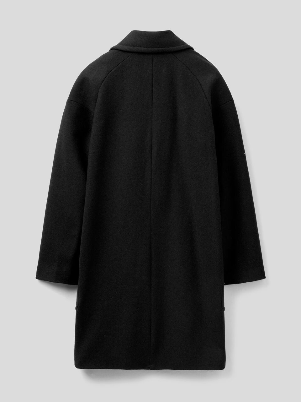 Manteau en drap de laine mélangé image number 2