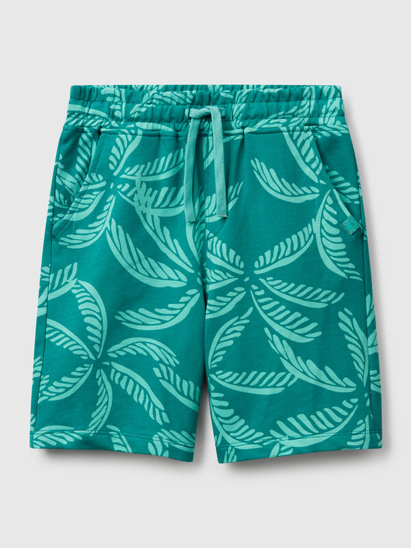 Bermuda à imprimé tropical Garçon