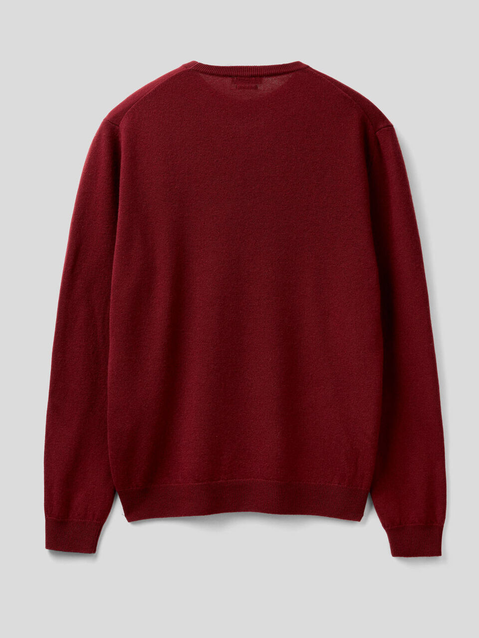 Pull col rond en pure laine vierge image number 2