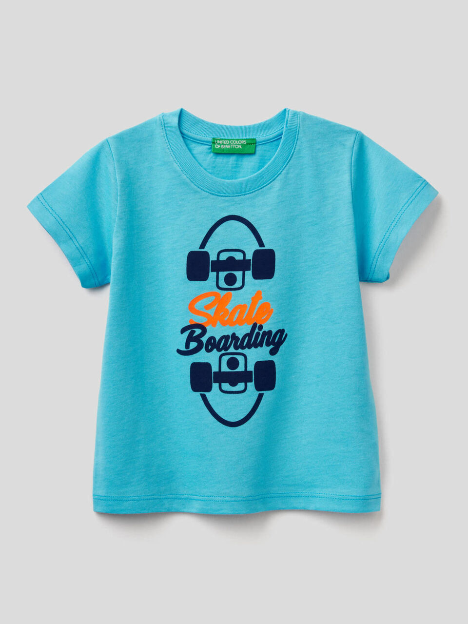 T-shirt imprimé en coton bio image number 1