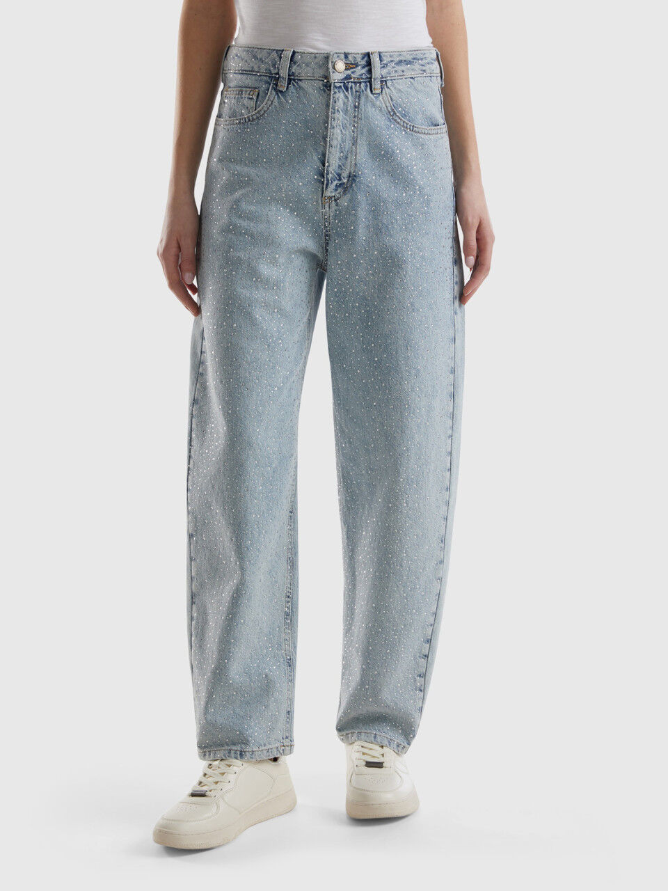 Jeans Regular Femme Nouvelle Collection 2024 Benetton