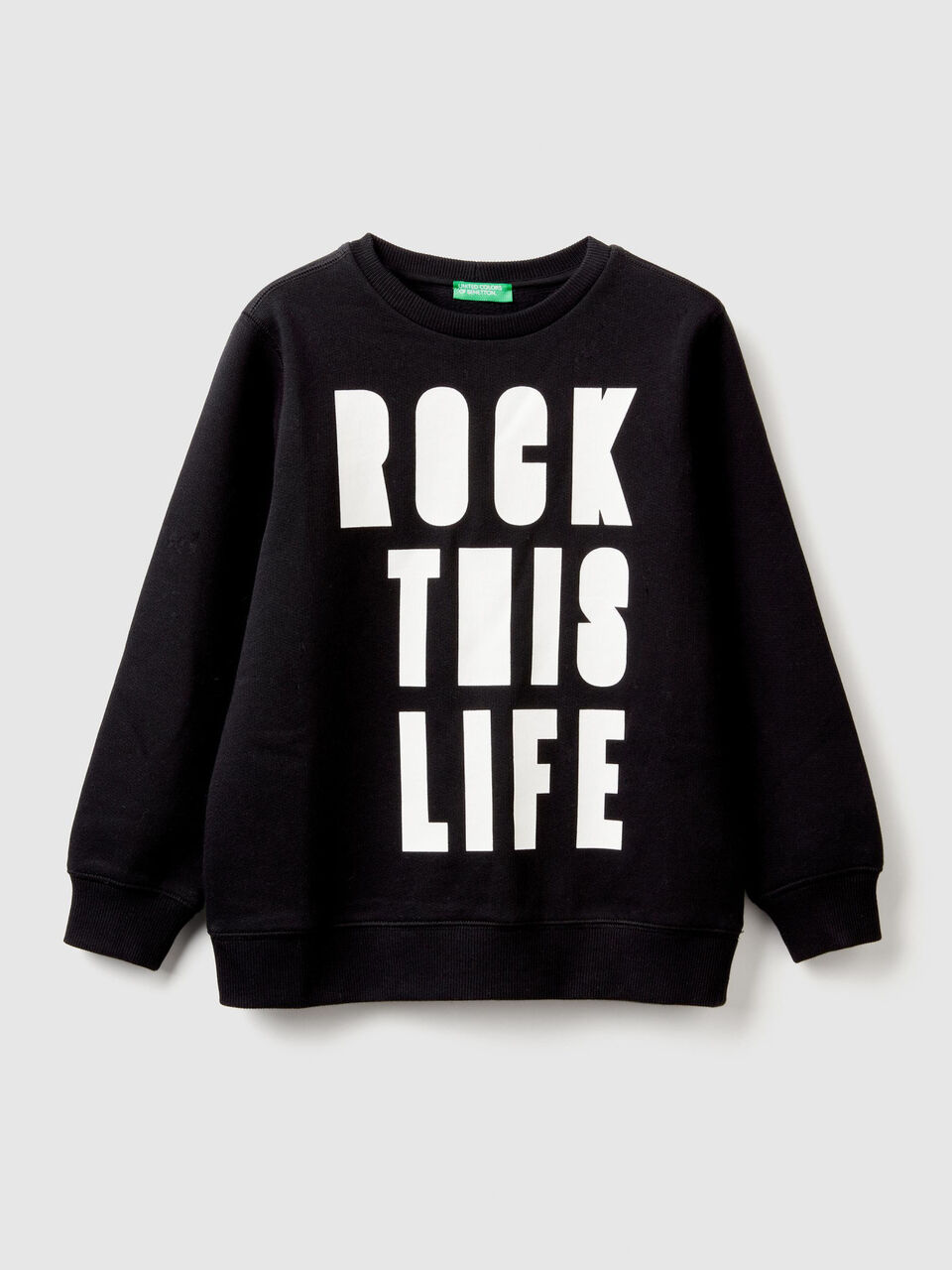Sweat col rond avec inscription image number 1