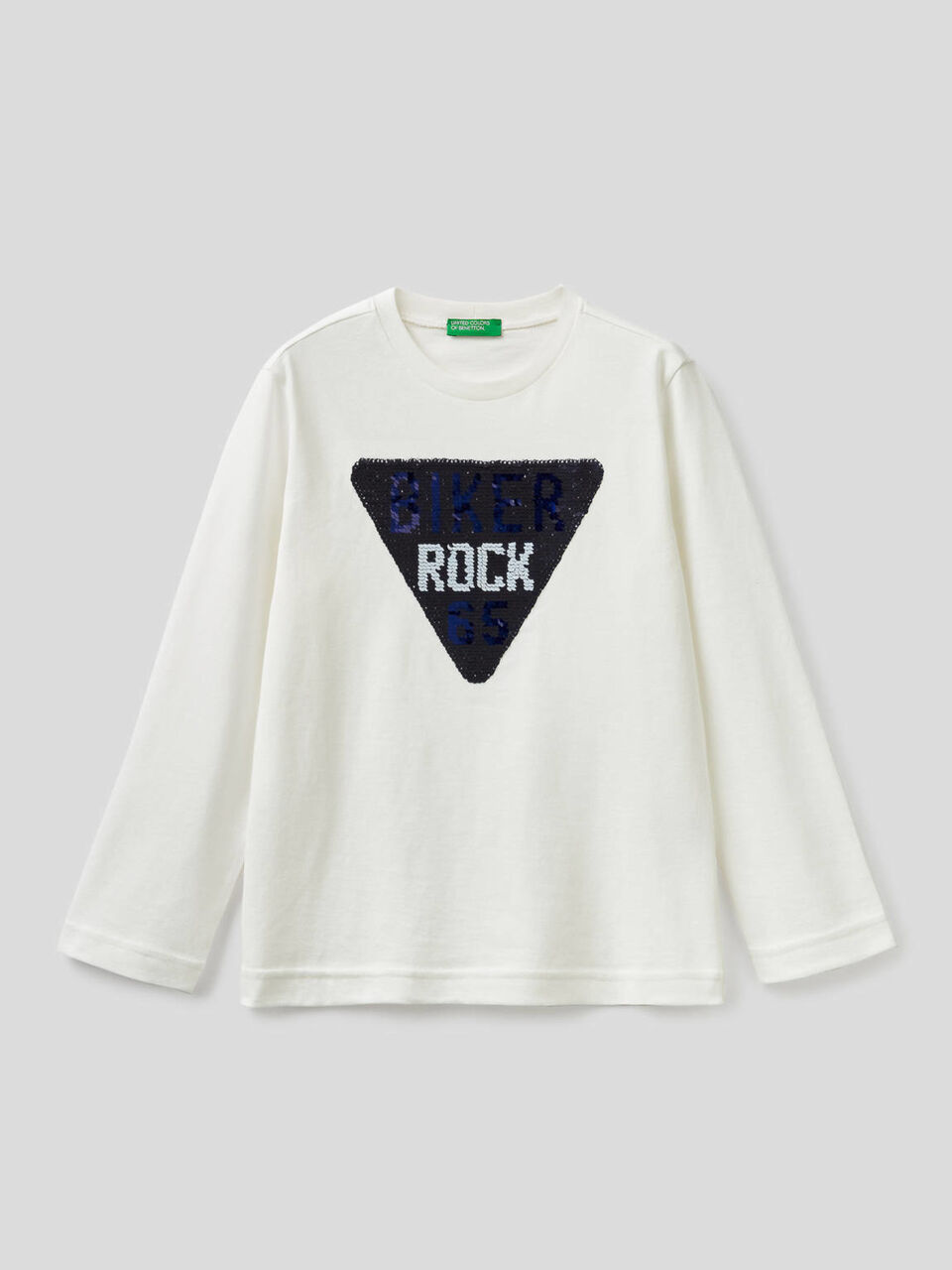 T-shirt manches longues avec paillettes image number 1