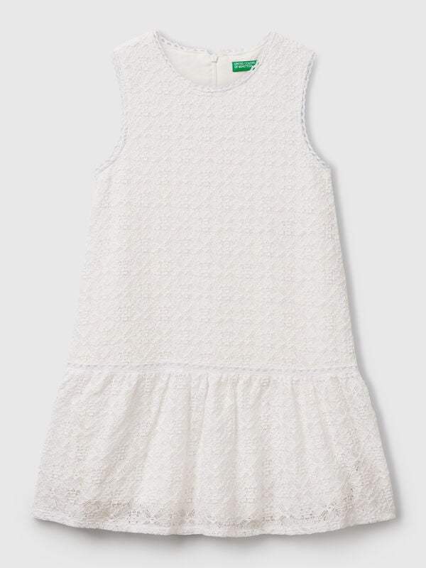Robe en dentelle à volant Filles