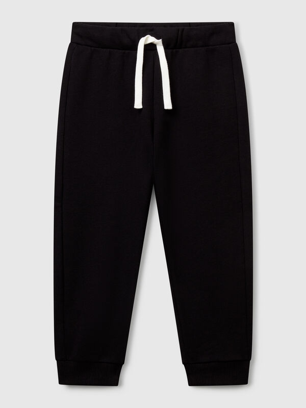 Pantalon en coton avec logo Garçon