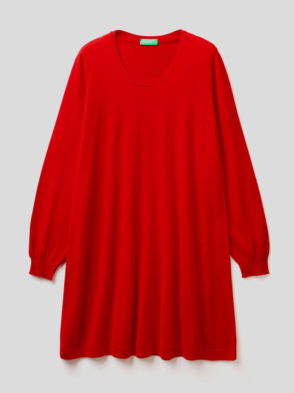 Robe en maille à manches longues image number 1