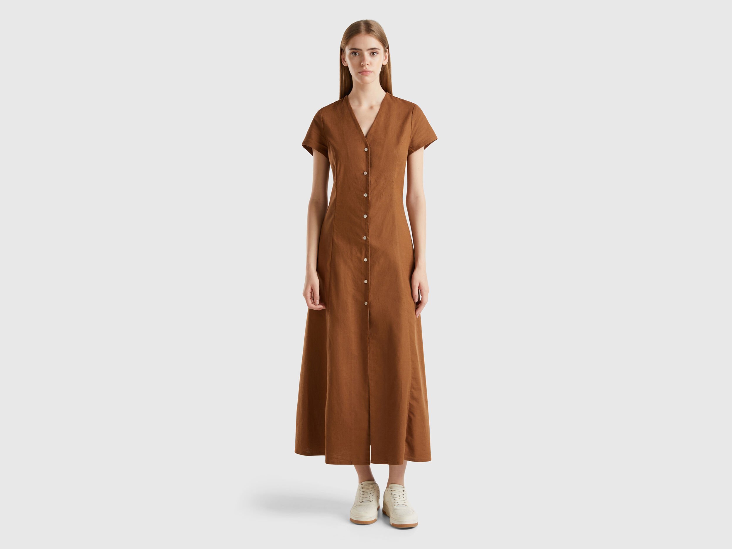 Robes Longues Femme Nouvelle Collection 2024 Benetton