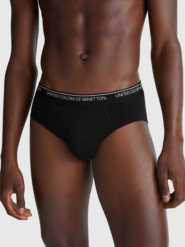 Slip en coton extensible Homme