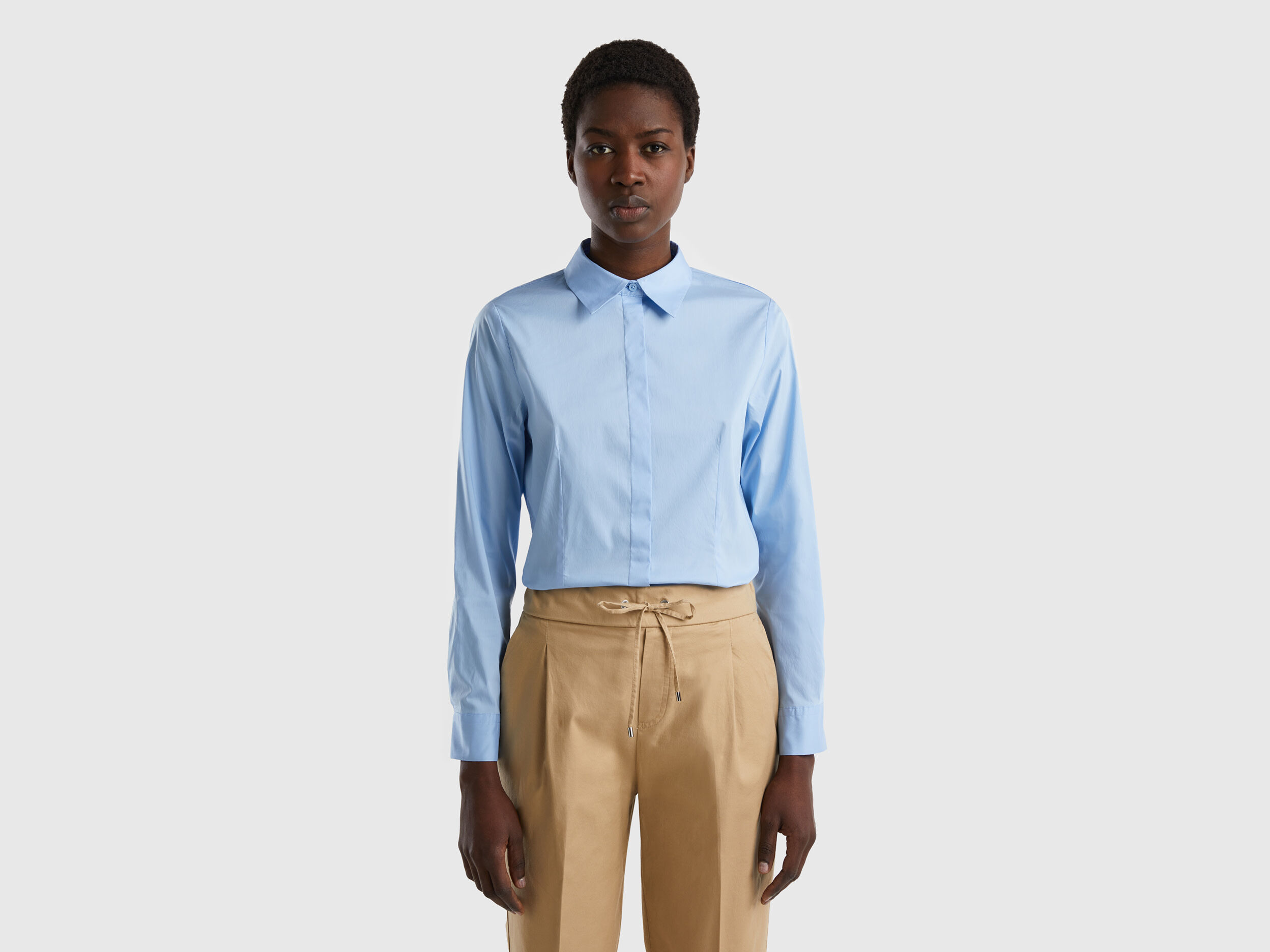 Chemise stretch 2025 femme