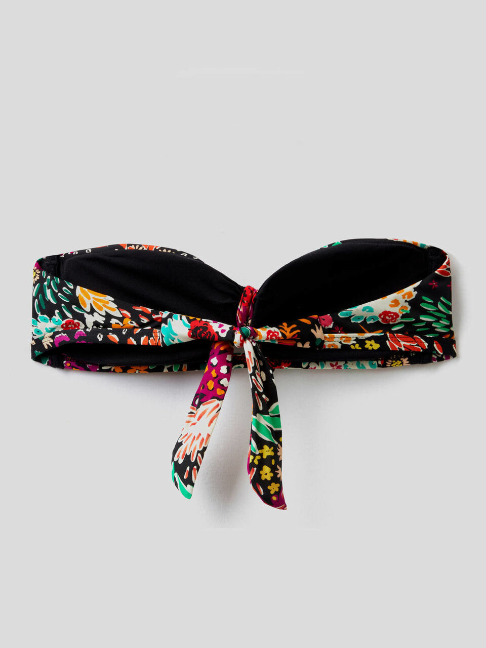 Bandeau de maillot de bain à motif tropical image number 2