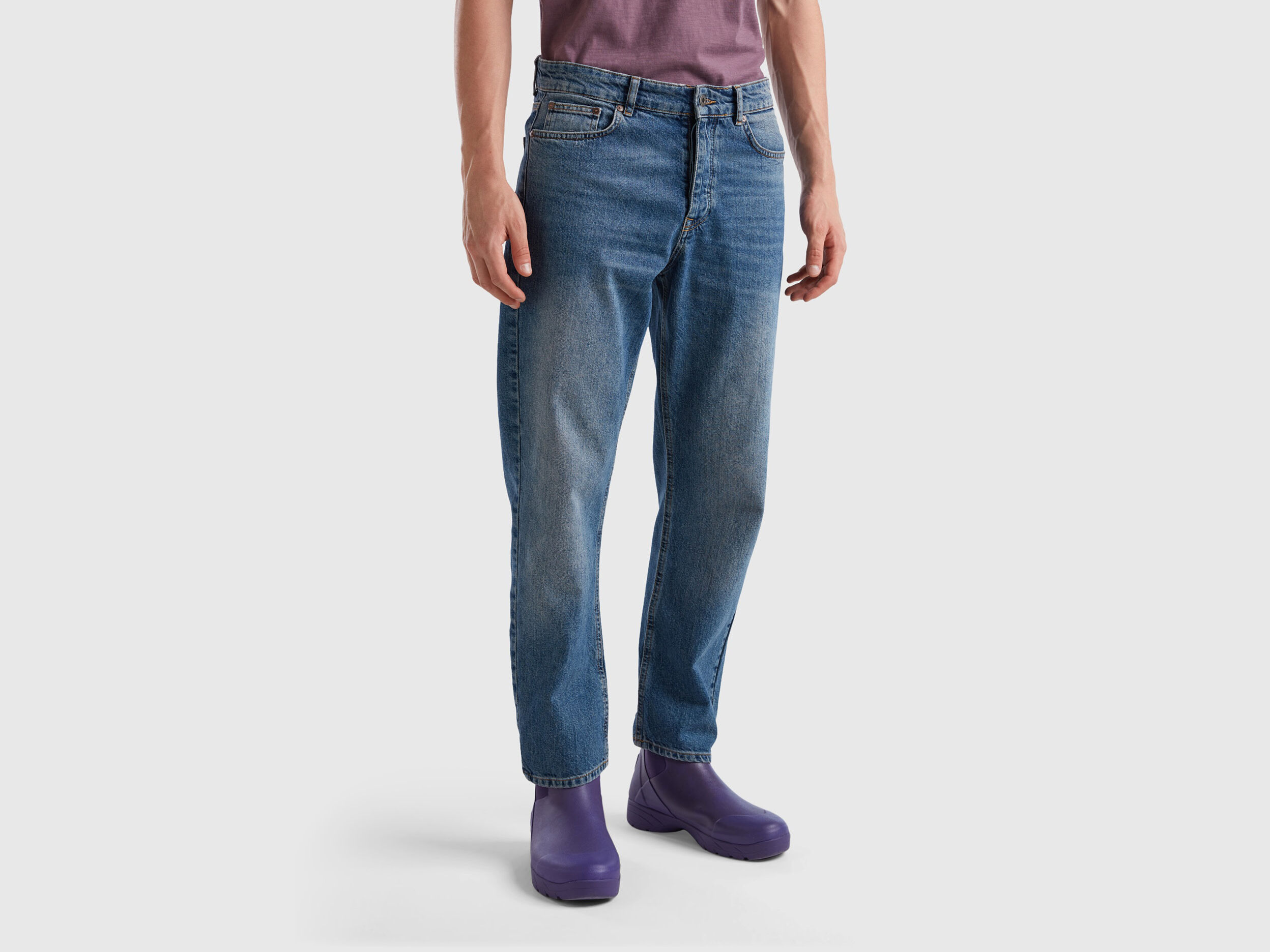 Jean coupe carrot homme outlet