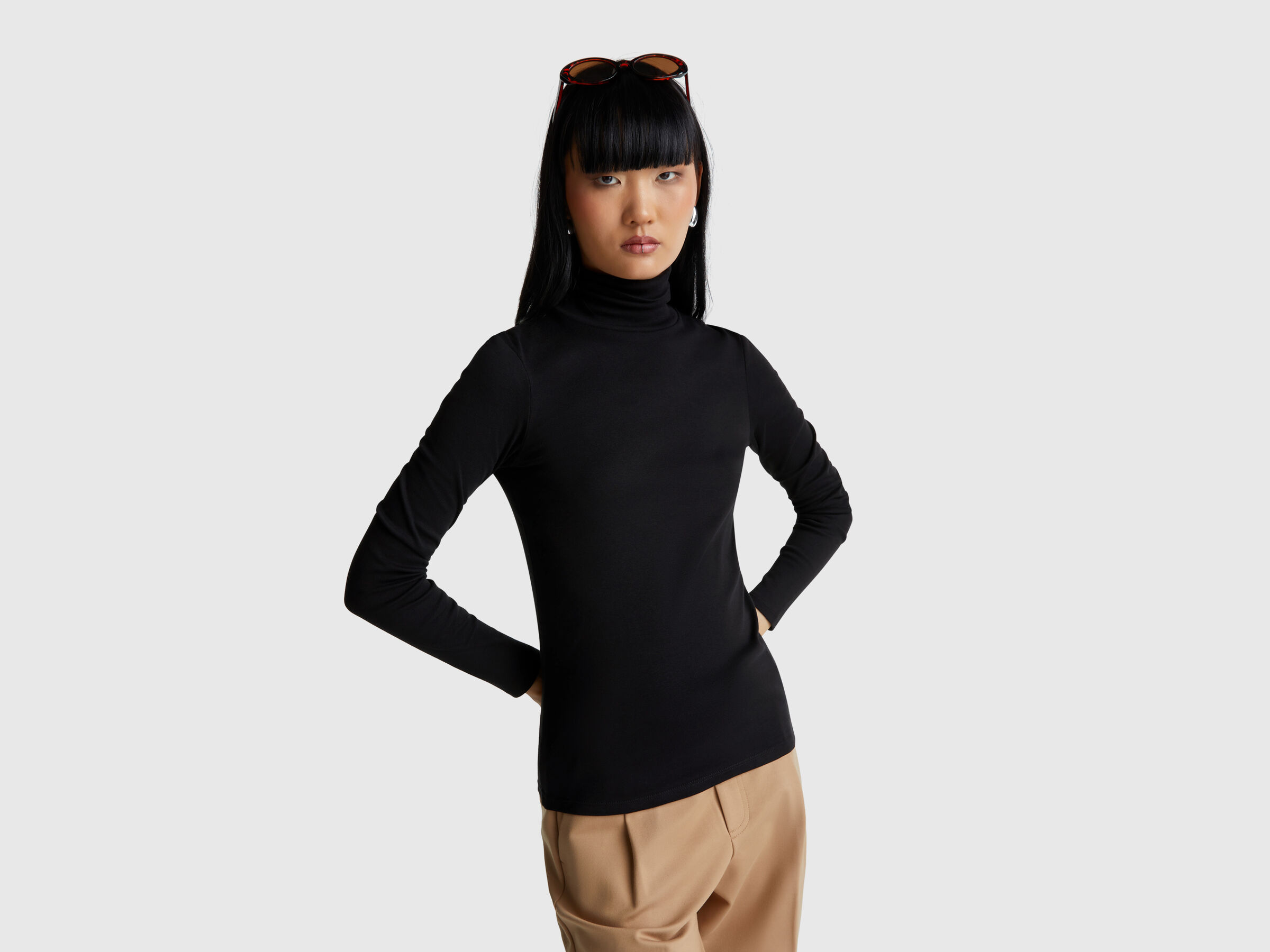 TURTLE NECK SWEATER Femme image number 0