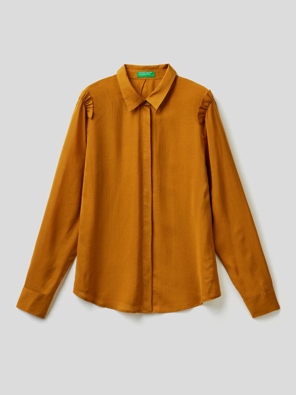 Chemise coupe fluide avec ruches image number 1