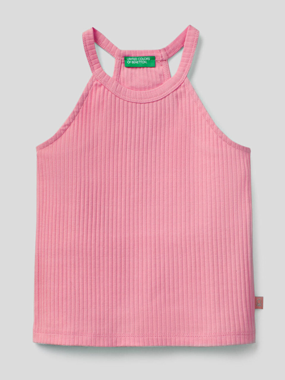 Top sans manches en coton stretch image number 1