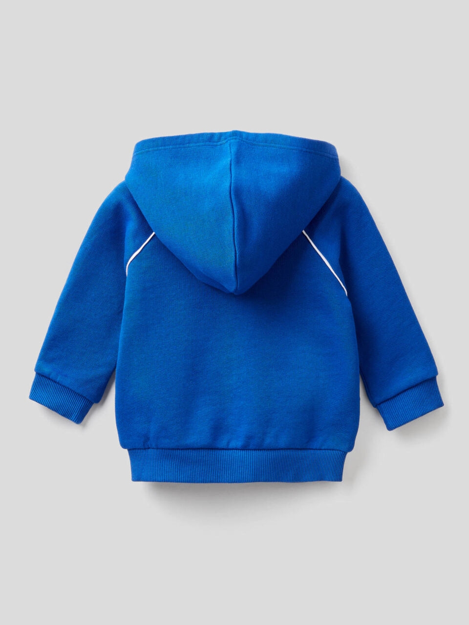 Sweat en coton avec zip et capuche image number 2