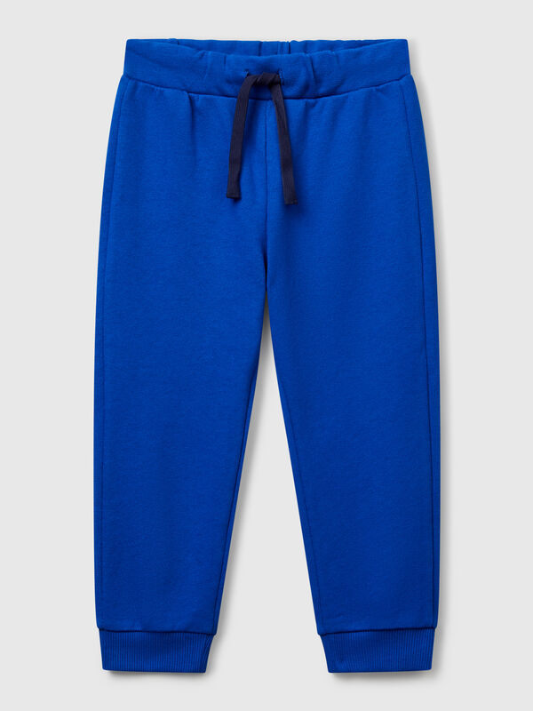 Pantalon en coton avec logo Garçon