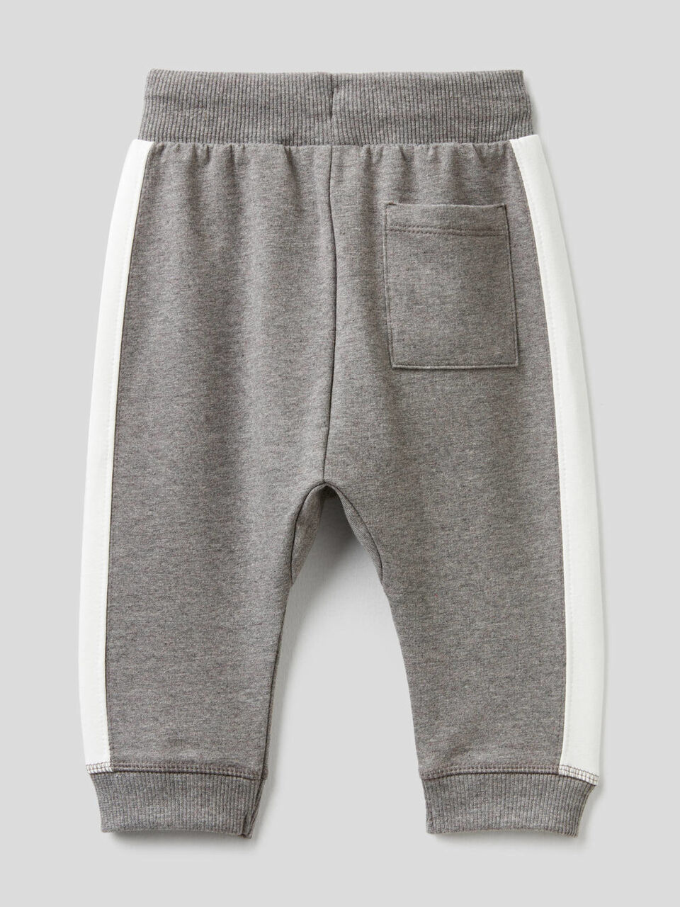 Pantalon en molleton de coton bio stretch image number 2