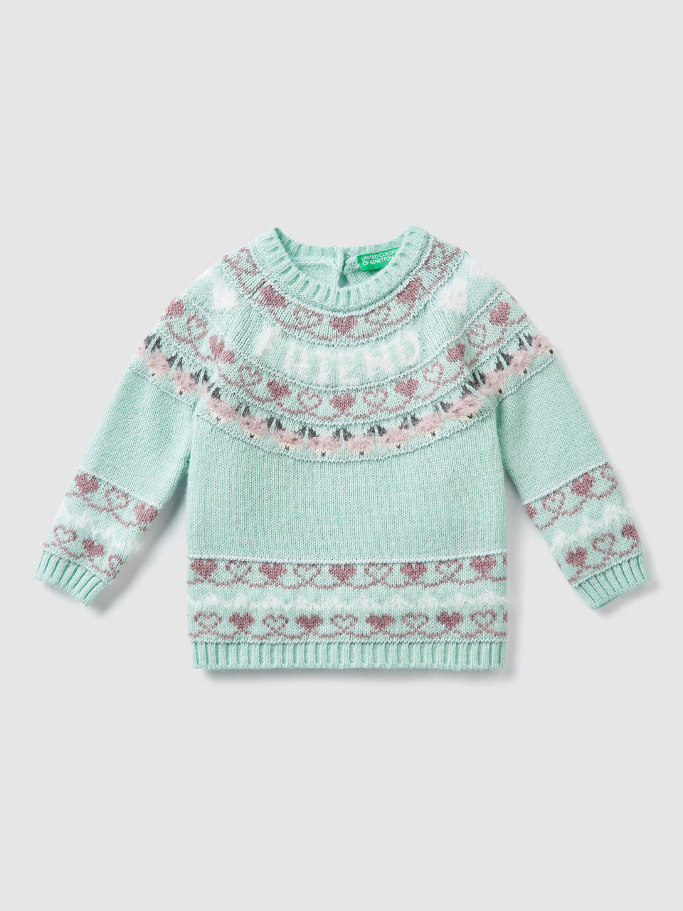 Pull en laine jacquard image number 1