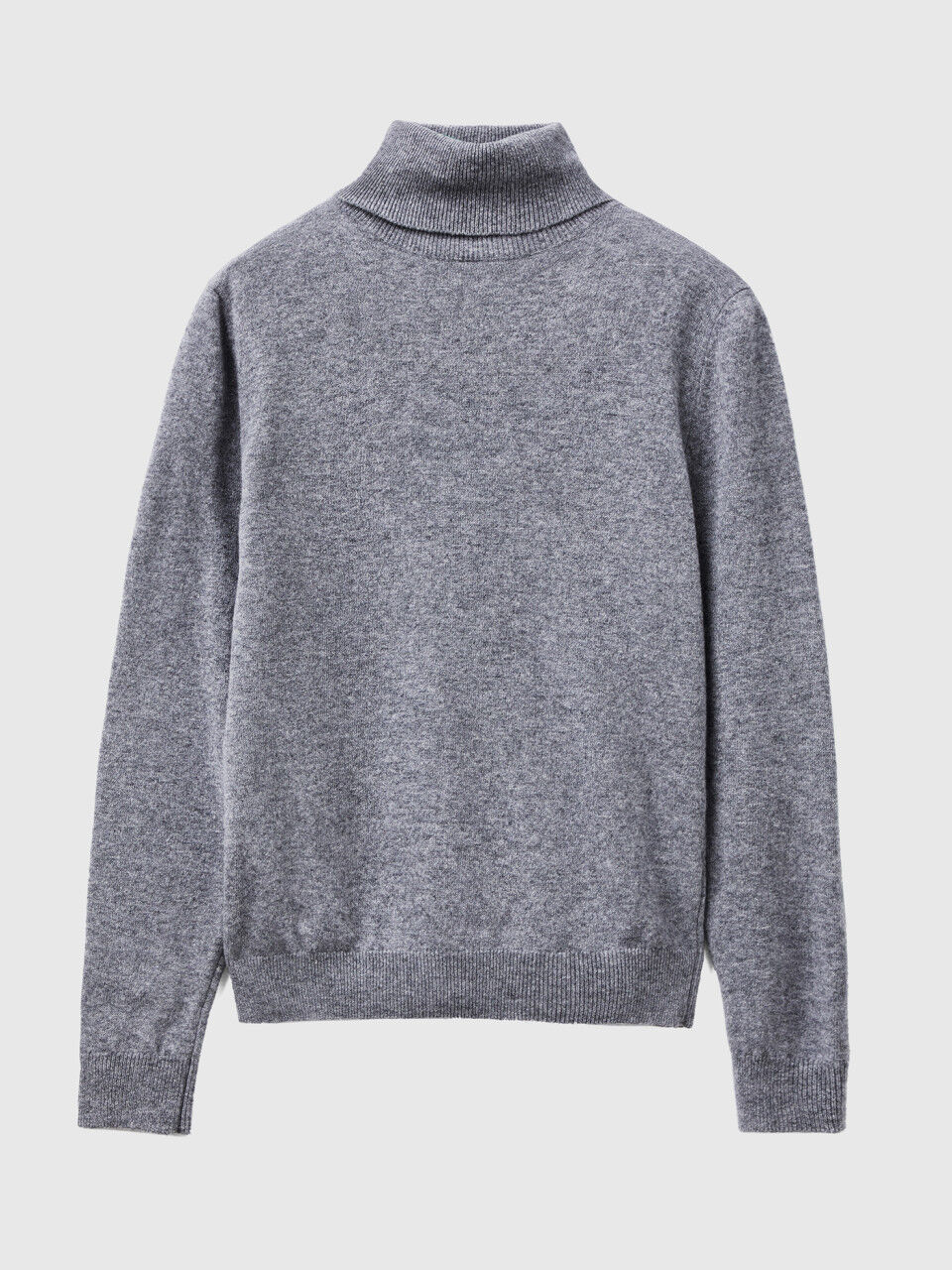 Pull col roulé shop benetton femme