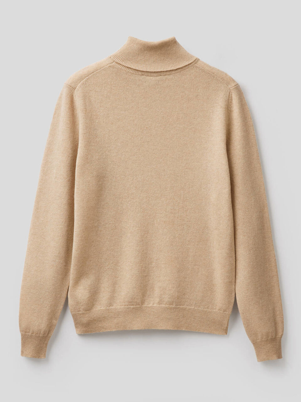 Pull chaud col roulé en pure laine vierge image number 2