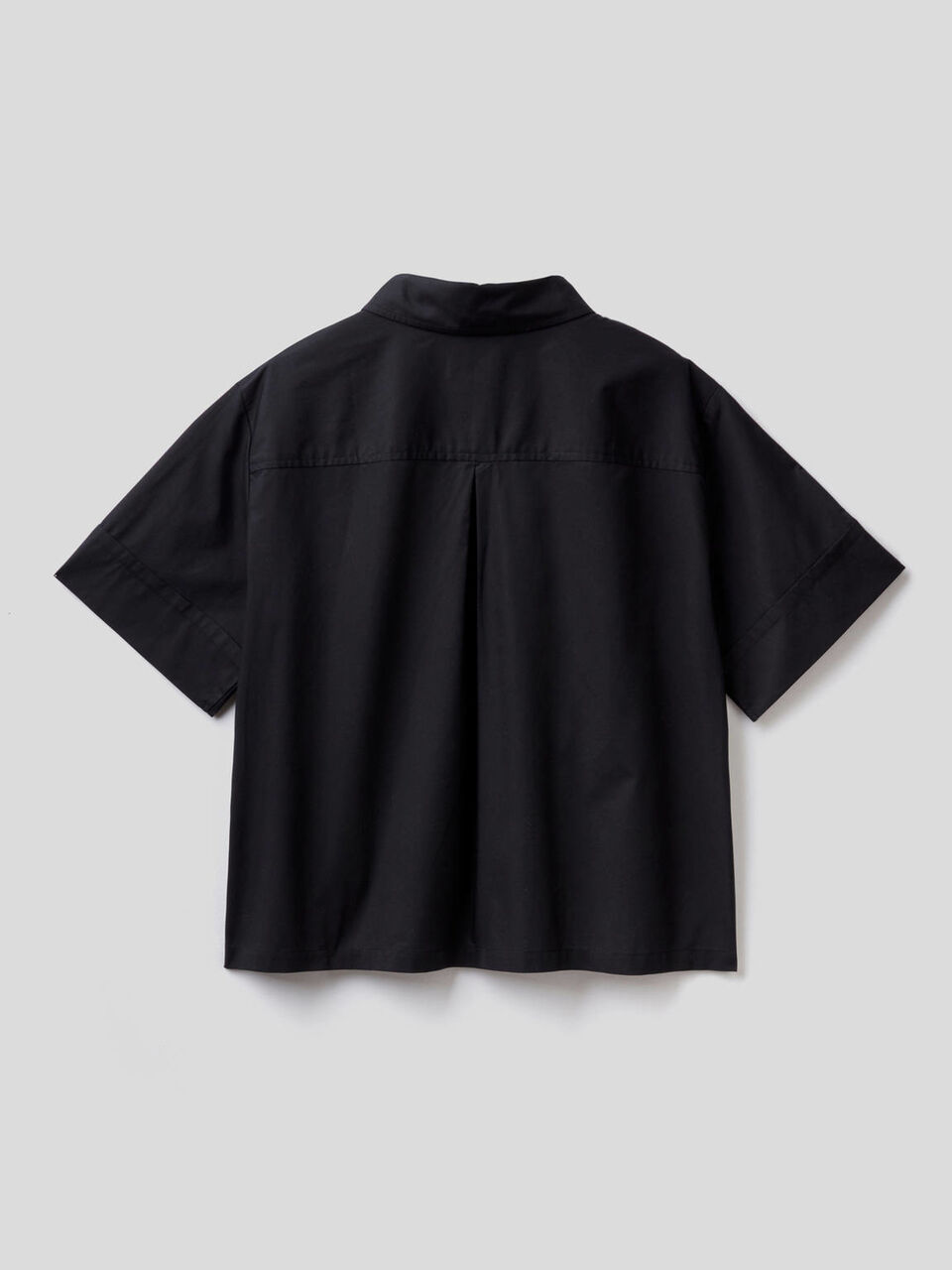 Blouse coupe boxy en 100% coton image number 2