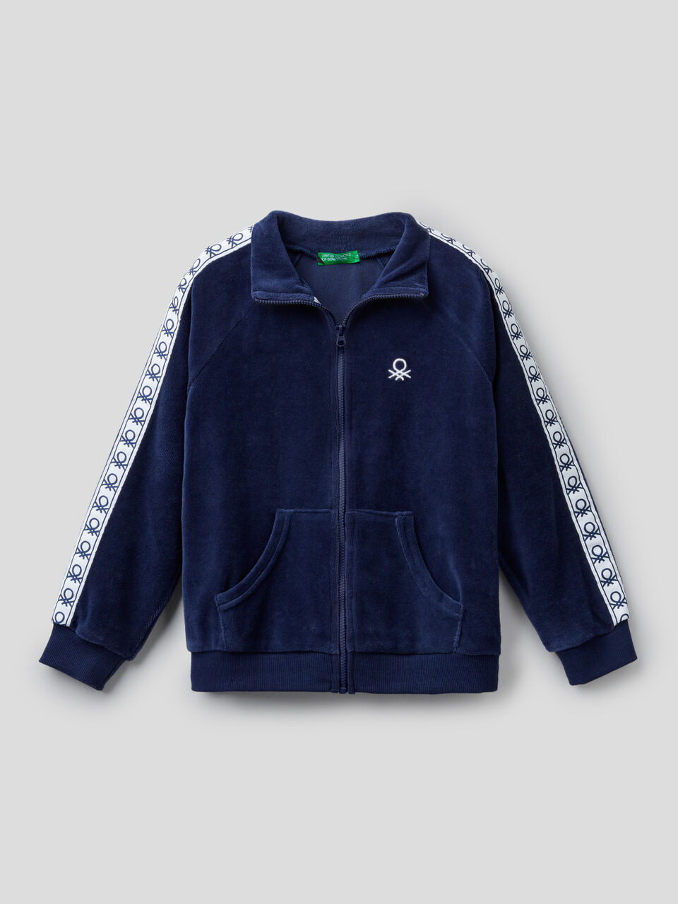 Sweat en velours avec logo image number 1