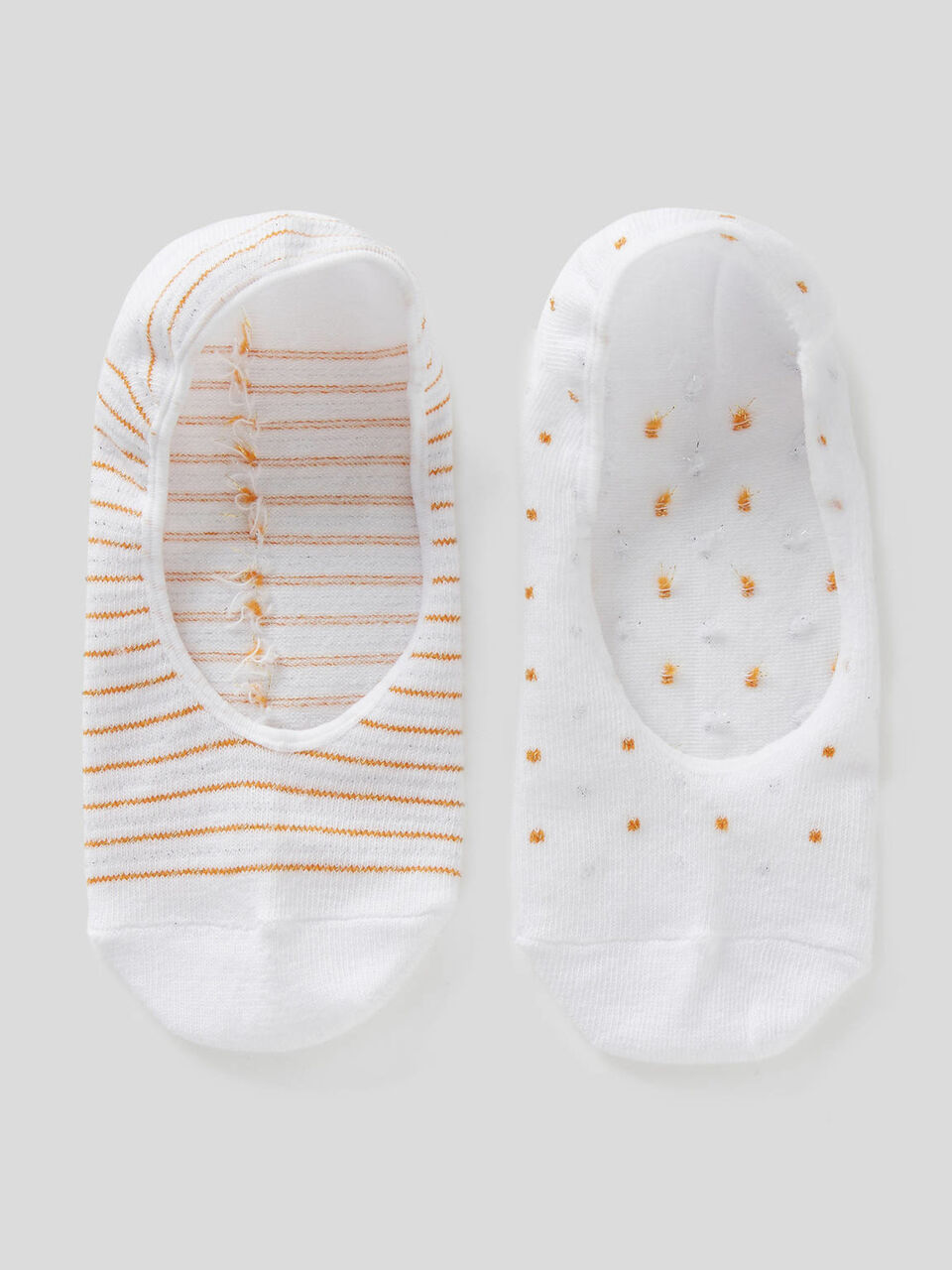 Deux paires de socquettes avec lurex image number 1