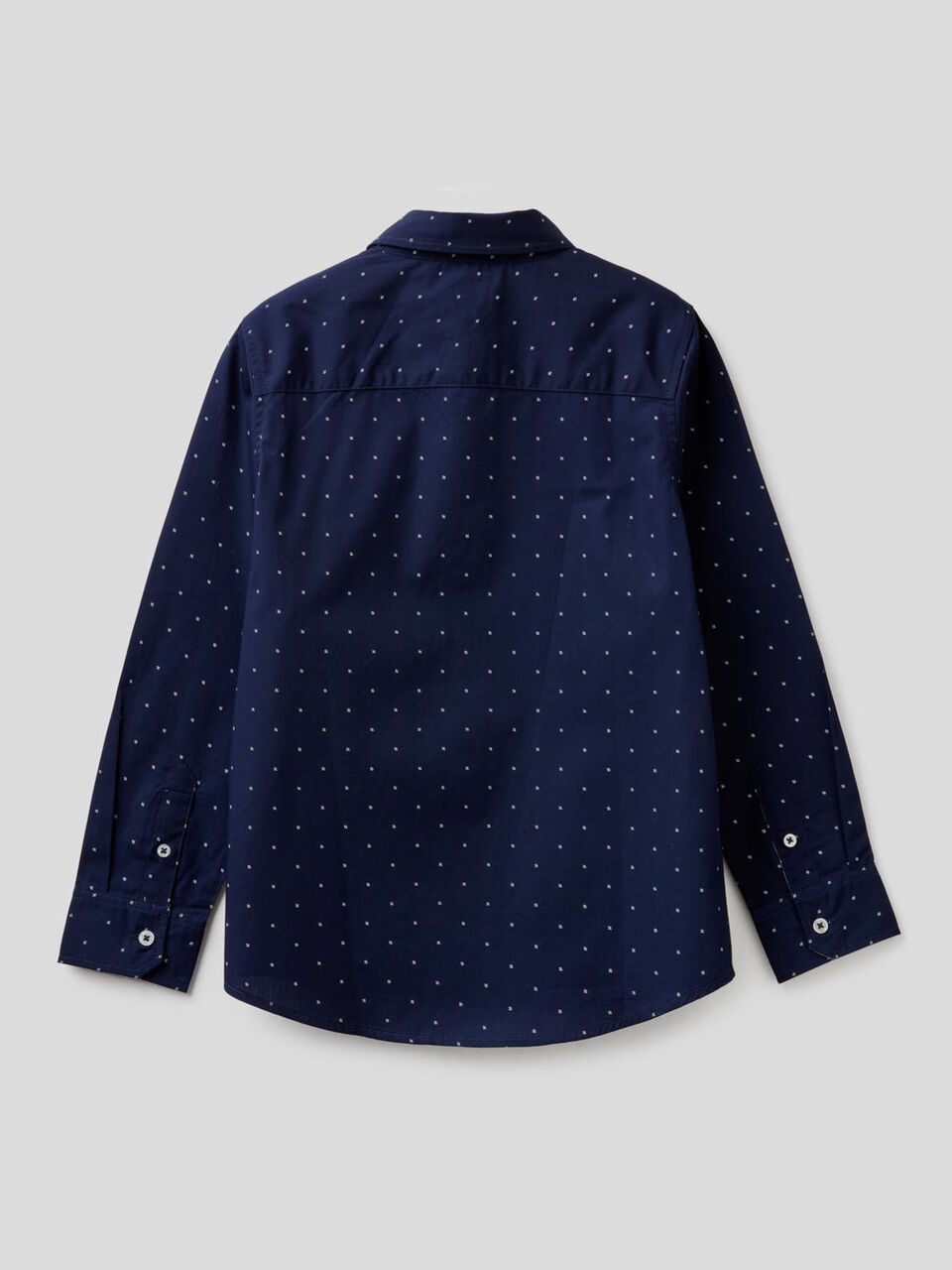 Chemise 100% coton avec petits motifs image number 2