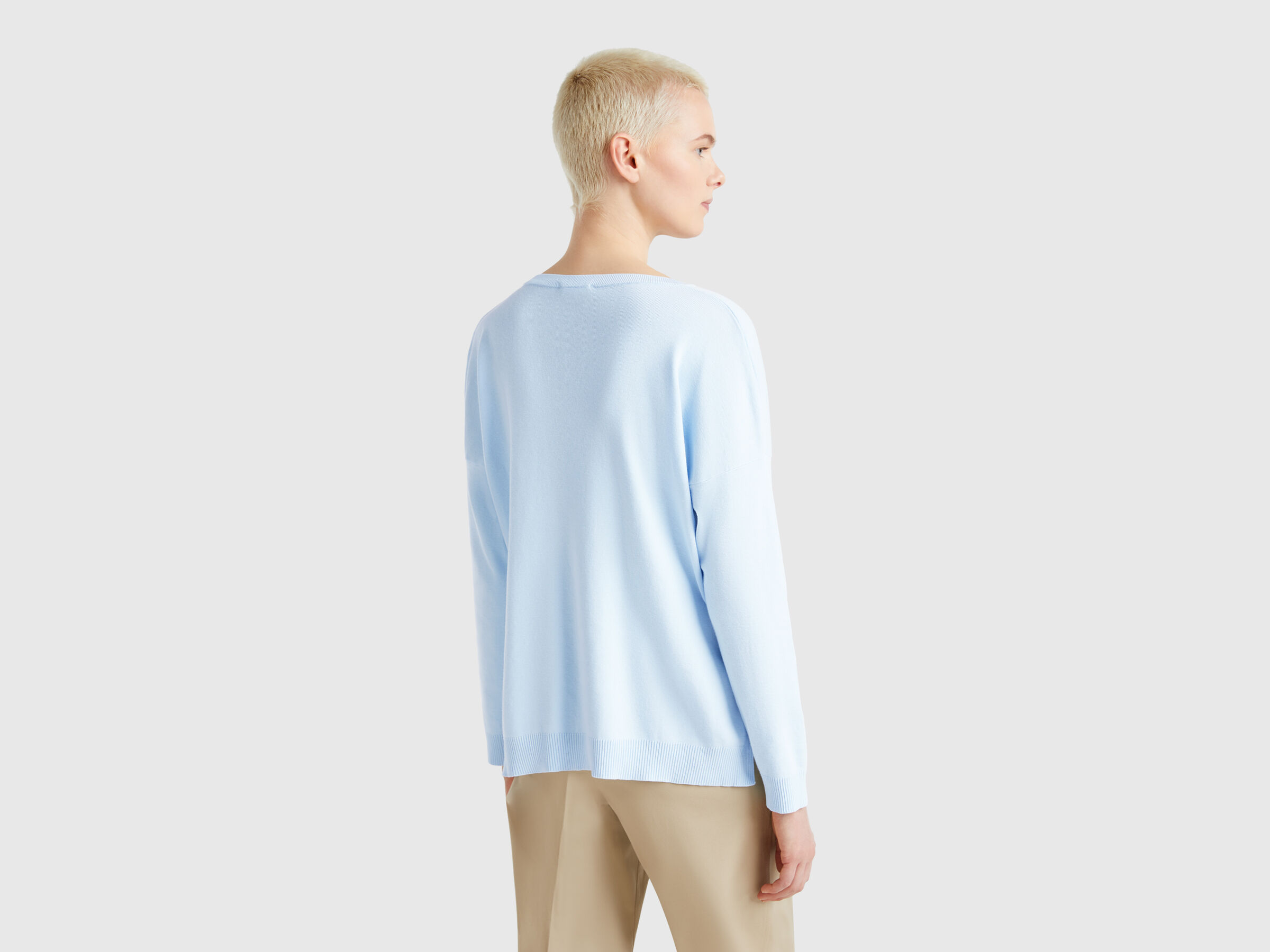 BOAT-NECK SWEAT.L/S Femme image number 1