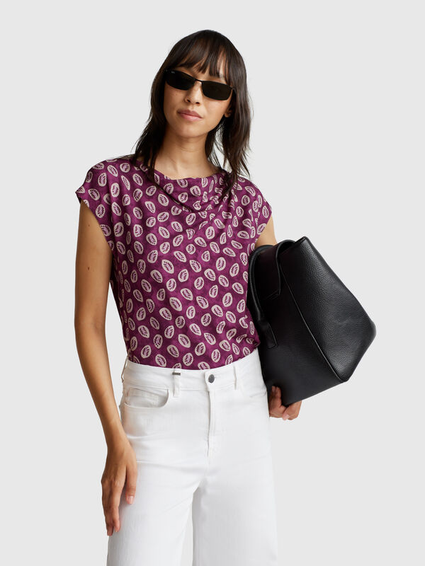 Haut à imprimé bandana Femme