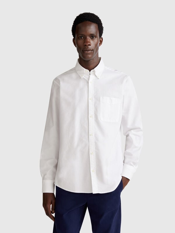 Chemise boutonnée coupe classique Homme